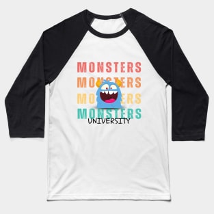 Monsters university Baseball T-Shirt